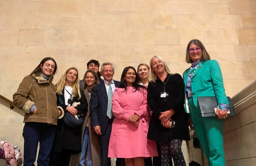 After her speech, Priti met with Richard Graham MP, Rachel Maclean MP, Dawn Dines from Stamp out Spiking, Sloan and the team from TASA, Lorna Street who is a victim of spiking and other campaigners.