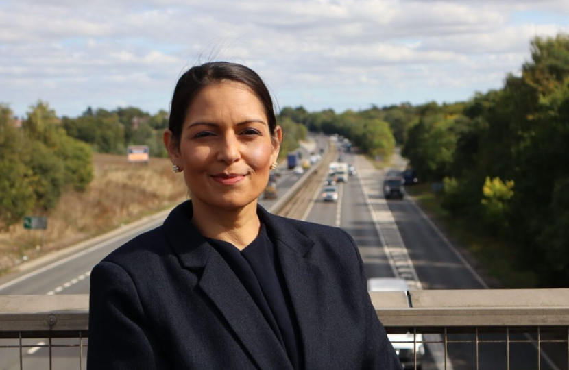 Priti Patel A12 investment