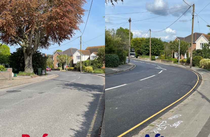 Avenue Road resurfaced