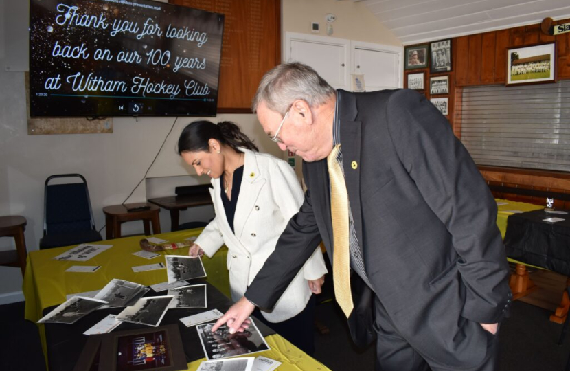 Witham Hockey Club centenary