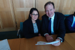 Priti meeting Roads Minister Jesse Norman MP