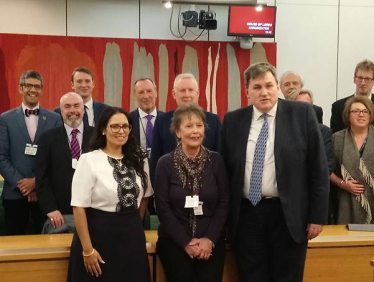 Priti Patel and the Essex Chambers of Commerce hosted a meeting in Parliament [4 March 2019] for the County’s businesses to meet Housing Minister Kit Malthouse MP.